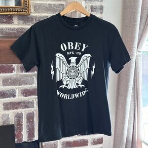 OBEY Worldwide 100% Cotton T-shirt, Size Medium